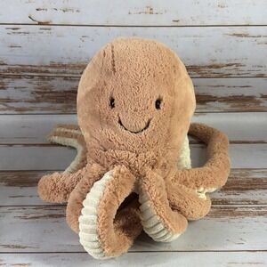 Jellycat Odell Octopus Large Pink Blush Plush 22in – Used